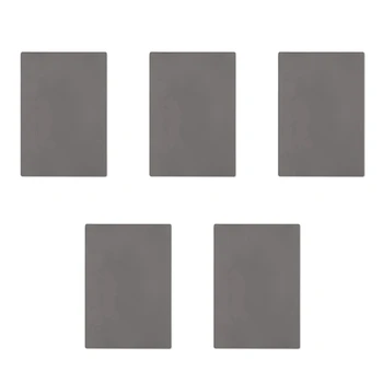 5-кратный лист с резиновым штампом для лазерного гравировального станка Размером А4 2,3 мм (темно-серый)