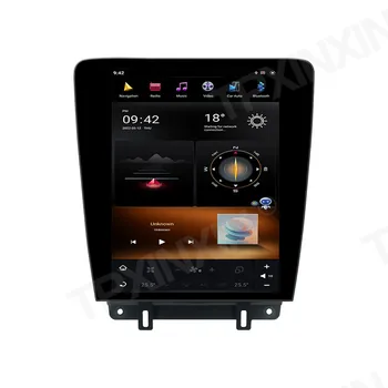 Android 11 Автомобильный Радиоприемник в стиле Tesla Экран для Ford Mustang 2010-2014 Автомобильная GPS навигация Мультимедийный плеер Головное устройство Автомобильные Аксессуары
