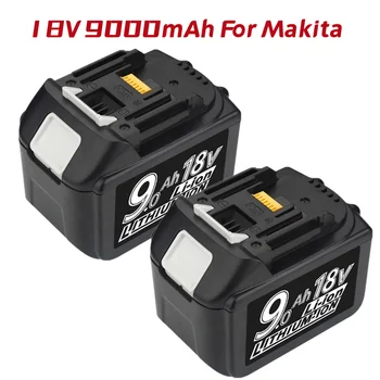 BL1860B 18V 9000mAh аккумуляторная батарея литий-ионный аккумулятор сменный аккумулятор для Makita BL1860B BL1880 BL1830 BL1850 BL1860B