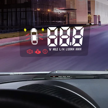 Автомобильный центральный пульт управления приборной панелью HUD head-up display Для Mercedes Smart 453 Fortwo Forfour Аксессуары для модификации автомобиля
